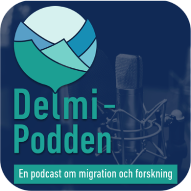 bild på Delmi-poddens logga