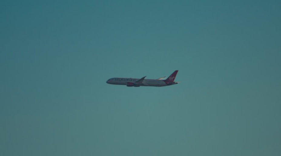 Flygplan i luften